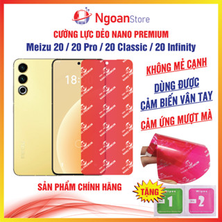 Cường lực dẻo Meizu 20 / 20 Pro / 20 Classic / 20 Infinity chống xước vỡ bảo vệ màn hình - Ngoan Store