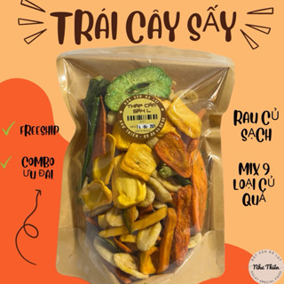 TRÁI CÂY SẤY [THẬP CẨM SẤY NGUYÊN MIẾNG LOẠI A]- ĐẶC SẢN ĐÀ LẠT NHƯ THIÊN