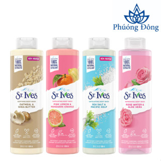 (USA) Sữa tắm St.Ives Body Wash tẩy tế bào chết nhập khẩu chính hãng 650ml
