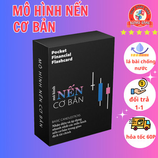 Bộ bài giao dịch - Flashcard tài chính - Thẻ Bài Nến Mô Hình Cơ Bản