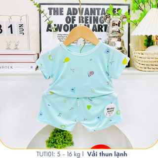 Bộ Quần Áo Trẻ Em, đồ bộ ở nhà cho bé, Bộ Quần Áo TuTi TuTi Baby Cho Bé, TUTI01