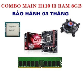 Combo main h110 chip g4400 ram 4gb hàng bóc máy