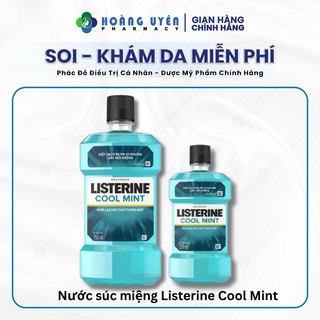 [Chuẩn mall] Nước súc miệng Listerine Cool Mint 750ml