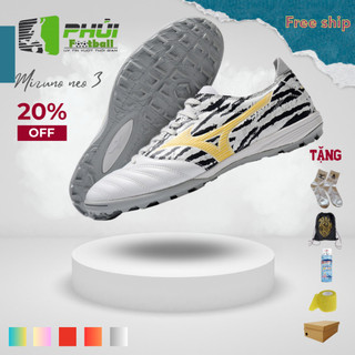 Giày bóng đá Mizuno Neo 3 pro TF - Sân cỏ nhân tạo, đã khâu đế đá banh sport giày