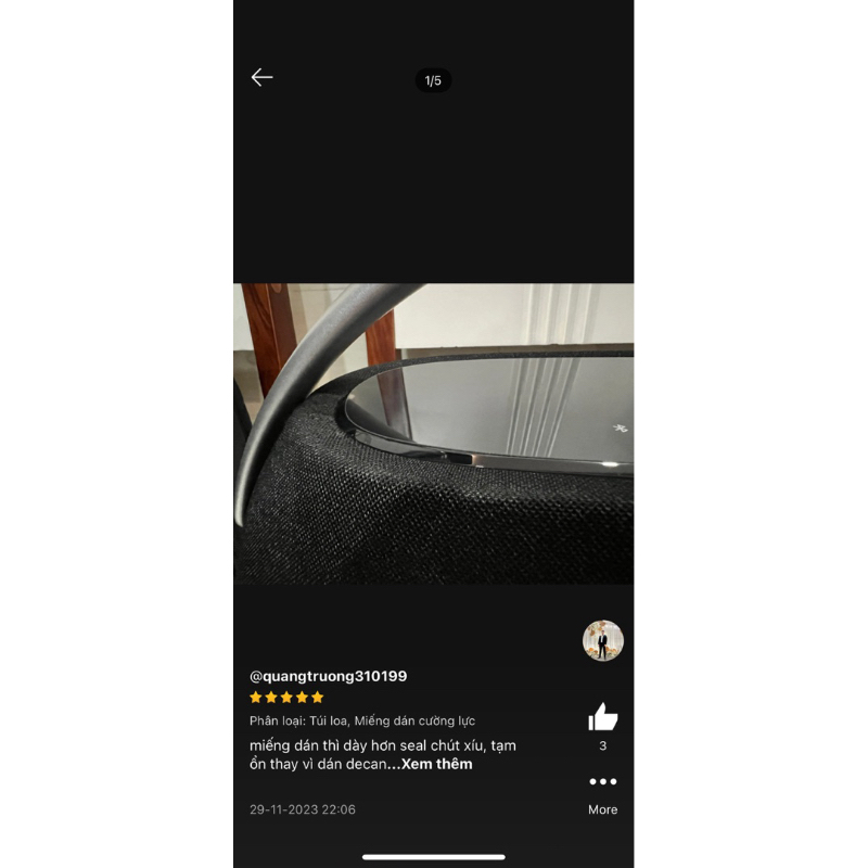 Miếng dán Nano tự gia công tương thích cho mặt loa goplay 3