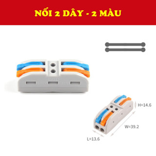  Cút nối dây điện 2 dây loại tốt,giá rẻ an toàn không chập cháy 