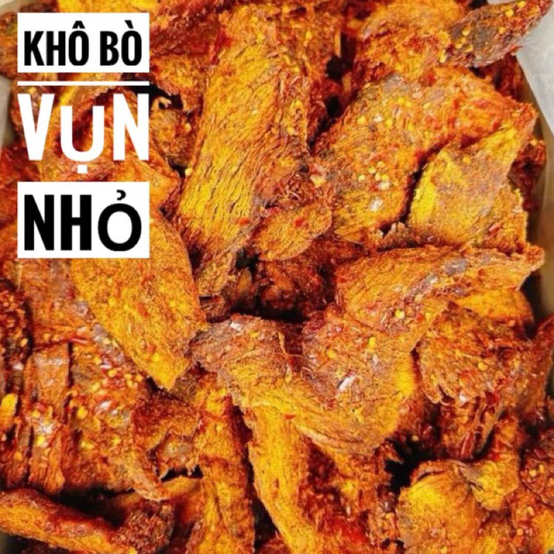 500g KHÔ BÒ MIẾNG NHỎ