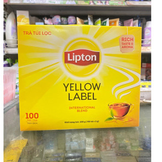 Trà túi lọc lipton hộp 100 gói