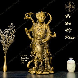 Long Thần Hộ Pháp Vi Đà - Tượng Đồng Phong Thủy