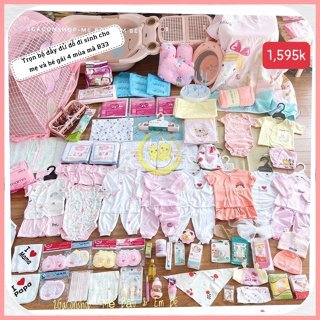 Trọn gói combo đầy đủ đồ đi sinh cho mẹ và bé,sét đi sinh B33