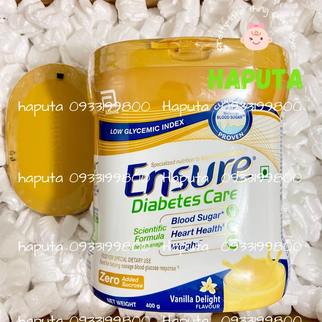 [Date Mới- Có Bill] Sữa Ensure Diabetes Care 400g- Dành Cho Người Tiểu Đường