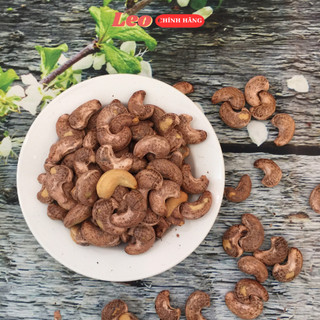 500gram Hạt điều rang muối, rang củi nguyên lụa
