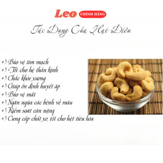 500gram Hạt điều rang muối, rang củi nguyên lụa