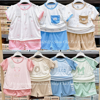 Bộ quần áo cộc tay hãng moon cho bé