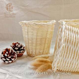 Cốc mây tế cốc trồng cây cốc đựng giấy cắm hoa