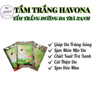 Kem tắm trắng trà xanh Havona