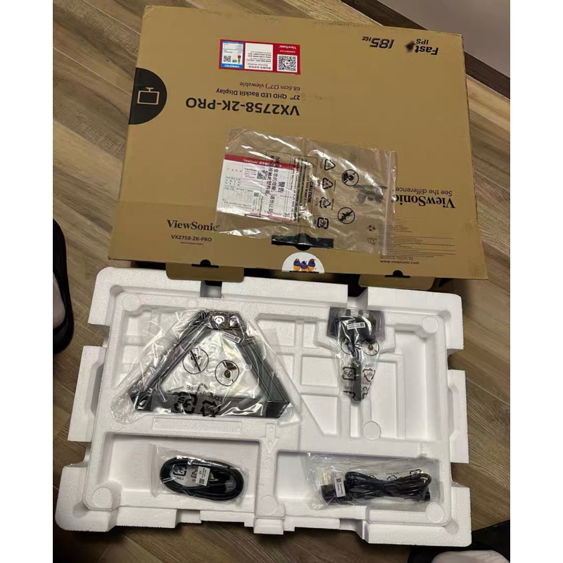 Màn hình ViewSonic VX2758 27 inch 2K (27''/FastIPS/2K/185Hz/1ms/FreeSync) Hàng chính hãng mới 100% | BigBuy360 - bigbuy360.vn