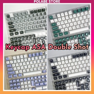 Keycap ASA Green Black White profile PBT bàn phím cơ Polabe Store Keycap Dolch Dream