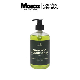 Dầu Gội Xả Nam 2in1 Saigon Hustlers Shampoo & Conditioner 500ml