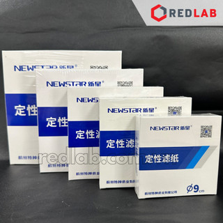 Giấy lọc định tính NewStar đường kính 9cm, 11cm, 12.5cm, 15cm, 18cm chảy trung bình 102, giấy lọc thí nghiệ