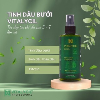 Xịt hỗ trợ  giảm rụng mọc tóc xịt bưởi Vitalycil 100ml