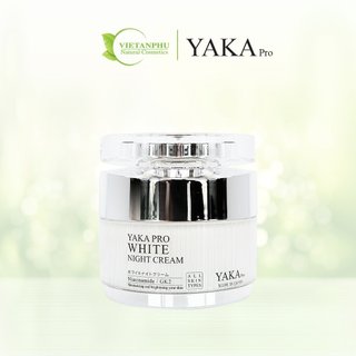 Kem dưỡng trắng, phục hồi da ban đêm – YAKA Pro White Night Cream