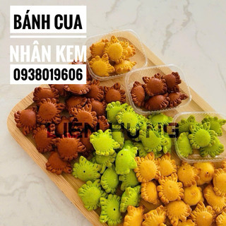 500g bánh cua nhân kem mix 3 vị