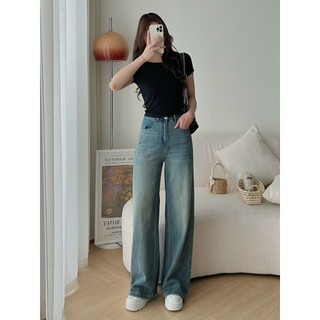 Áo babytee thun tăm cotton trơn co giãn dáng ôm basic cho nữ LACO194