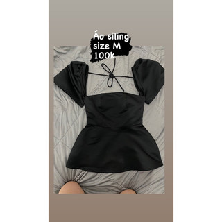 Áo Đen Siling size M