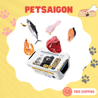 Pate tươi the pet cho chó mèo - hộp 1kg