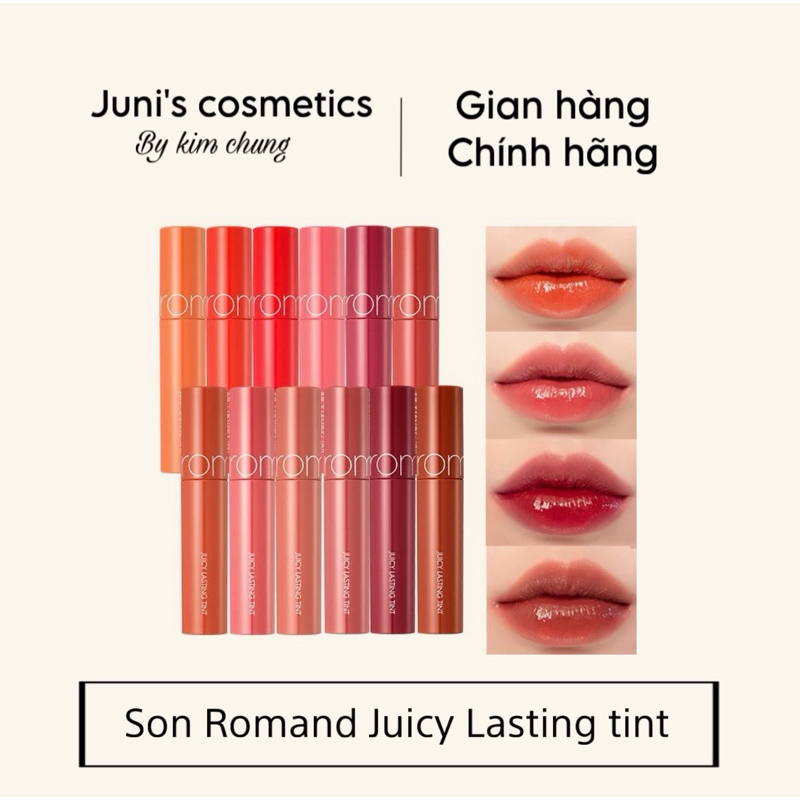 Son bóng Romand Juicy Lasting tint