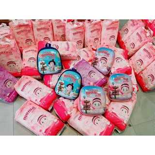 combo 10 bịch momo diamond (tặng cây lau nhà + xe chòi thăng bằng)