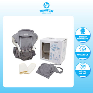 Địu Ngồi Pier Cao Cấp 6 Tư Thế Mẫu Mới Chính Hãng | Minizon Kids