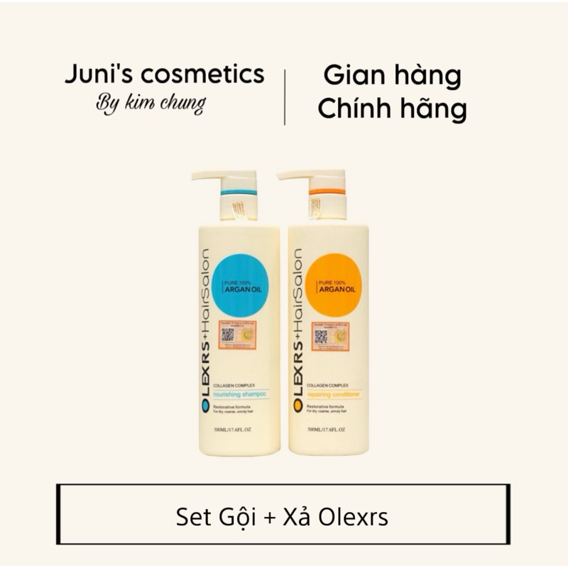 Set dầu gội Olexrs
