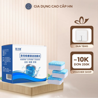 Viên Tẩy Lồng Máy Giặt Cửa Trên Cửa Ngang Viên Vệ Sinh Lồng Giặt Tẩy Cặn Bẩn Lâu Ngày Diệt Khuẩn An Toàn