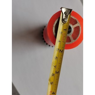 Quả tỳ đỏ không ren cho máy dán cạnh mini