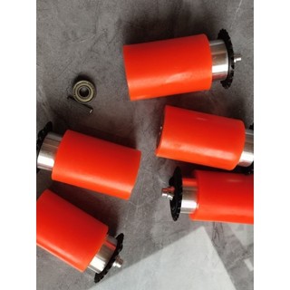 Quả tỳ đỏ không ren cho máy dán cạnh mini