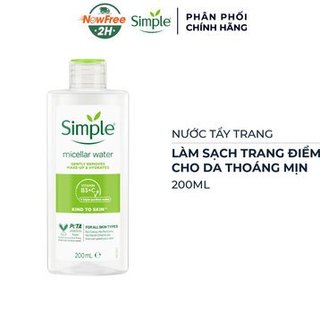 Nước Tẩy Trang simple Làm Sạch Trang Điểm