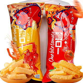 Bim Tôm Bim Cà Chua Thơm Ngon Đủ Vị( snack giòn rụm)