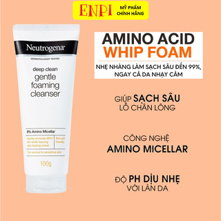 Sữa rửa mặt Neutrogena Deep Clean Gentle Foaming Cleanser 100g