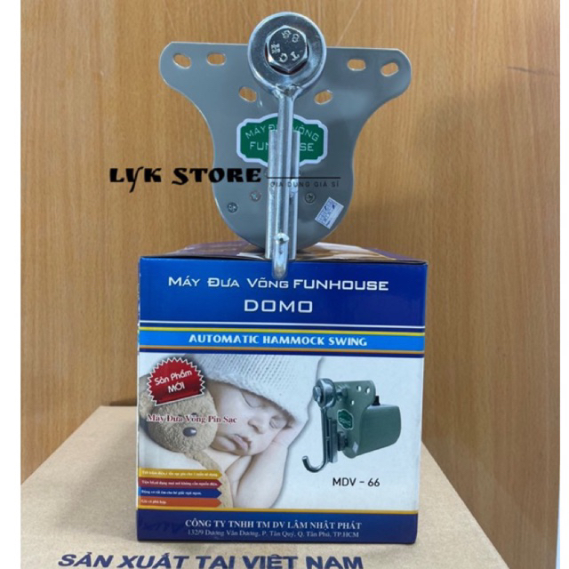 MÁY ĐƯA VÕNG PIN SẠC FUNHOUSE DOMO [ HOẢ TỐC SG - 1 đổi 1 trong 7 ngày nếu lỗi từ nhà sản xuất ]
