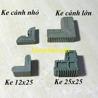10 cái - ke nhựa cửa nhôm - ke cánh tủ nhôm - ke lắp khung cửa nhôm