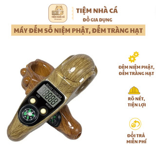 Máy Bấm Đếm Số Niệm Phật, Máy Đếm Số Niệm Phật, Tràng Hạt Điện Tử Niệm Phật Kí Số - Màn Led Nét Rõ