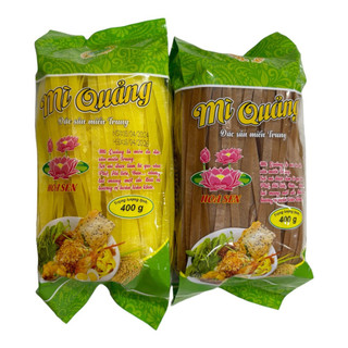 Mì Quảng Khô Combo 1 Gói Vàng 1 Gói Nâu
