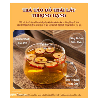 TÁO ĐỎ THÁI LÁT SẤY KHÔ LỌ 80GR