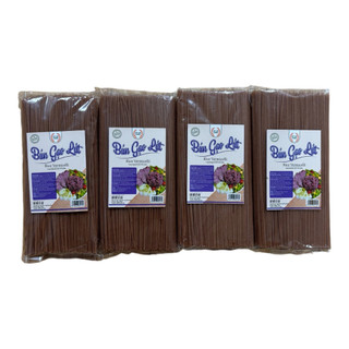 Bún gạo lứt - bún sợi thẳng 250g combo 4 gói