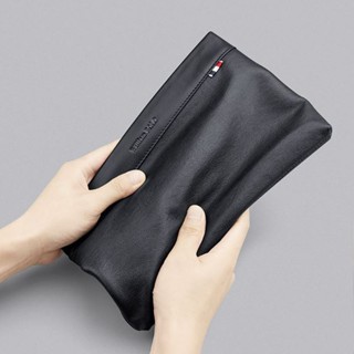 Túi kẹp nách nam cao cấp hàng hiệu WilliamPOLO chất liệu da Bò nguyên tấm POLO222177 01