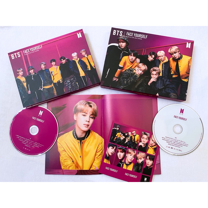 Bts album Face yourself đã khui seal, CD DVD photobook