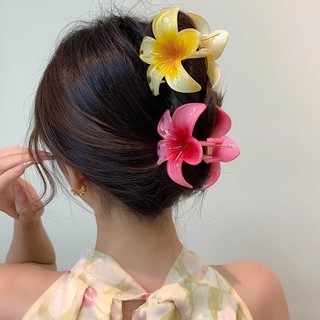 Kẹp Tóc Hoa Sứ Hình Bông Loại 6cm
