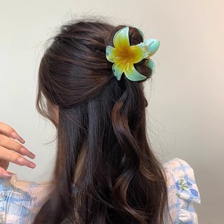 Kẹp Tóc Hoa Sứ Hình Bông Loại 6cm